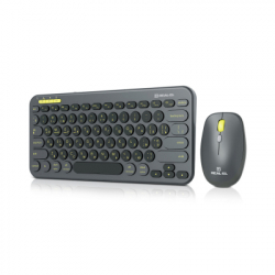 Комплект REAL-EL KIT-635W Wireless/Bluetooth Black (EL123100057) - Картинка 5