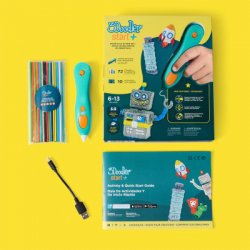 3D - ручка 3Doodler Start Plus для дитячої творчості - Креатив Плюс (72 стрижні) (SPLUS EFG) - Картинка 2