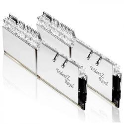 Модуль пам'яті для комп'ютера DDR4 32GB (2x16GB) 3200 MHz TridentZ RGB ROYAL Silver G.Skill (F4-3200C16D-32GTRS) - Картинка 3