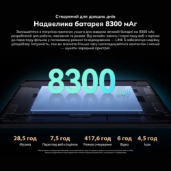 Планшет Blackview Tab Link 5 SET 11" 8/128GB/ Wi-Fi Ocean Blue (6931548330950) - Картинка 5