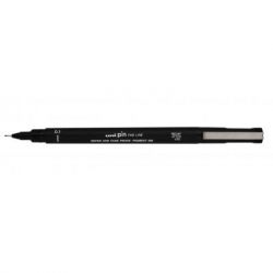 ������ UNI 0.1�� fine line Black (PIN01-200.Black)