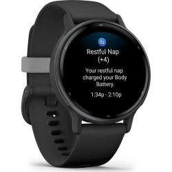 Смарт-годинник Garmin Vivoactive 5 Slate Aluminium Bezel with Black Case and Silicone Band (010-02862-10) - Картинка 5