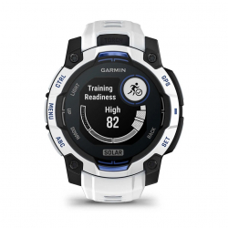 �����-�������� Garmin Instinct 3 45mm Solar Whitestone with Whitestone/Bolt Blue Silicone Band (010-02934-03) - �������� 7