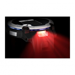 �����-�������� Garmin Instinct 3 50mm Solar Whitestone with Black/Bolt Blue Silicone (010-02935-43) - �������� 14