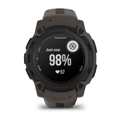 Смарт-годинник Garmin Instinct 3 50mm Tactical Solar Black with Charcoal Silicone Band (010-02935-90) - Картинка 9