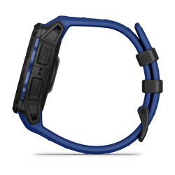 �����-�������� Garmin Instinct 3 45mm AMOLED Black with Bolt Blue/Black Silicone Band (010-02936-03) - �������� 3