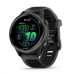 �����-�������� Garmin Forerunner 570 42mm Slate Gray with Black/Translucent Black Silicone with Slate Buckle (010-02970-40) - �������� 3
