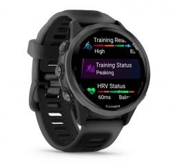 �����-�������� Garmin Forerunner 570 42mm Slate Gray with Black/Translucent Black Silicone with Slate Buckle (010-02970-40) - �������� 5