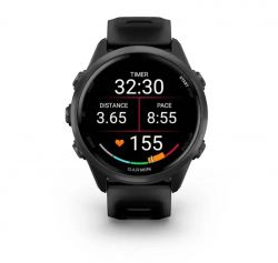 �����-�������� Garmin Forerunner 570 42mm Slate Gray with Black/Translucent Black Silicone with Slate Buckle (010-02970-40) - �������� 8