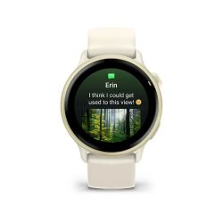 Смарт-часы Garmin Vivoactive 6 Lunar Gold with Bone Silicone Band (010-02985-41) - Картинка 2