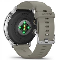 Смарт-годинник Garmin Venu 4 45mm Silver Bezel with Silver Gray Silicone Band (010-03014-01) - Картинка 9