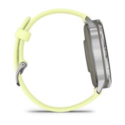 Смарт-годинник Garmin Venu 4 45mm Silver Bezel with Citron Silicone Band (010-03014-02) - Картинка 6
