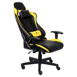 Крісло для геймерів 1stPlayer FK2 Black-Yellow - Картинка 4