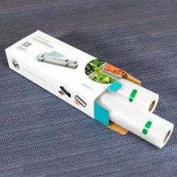 Плівка для вакуумного пакувальника Cecotec 28х600 см, 2 рулона CCTC-04072 (8435484040723) - Картинка 4