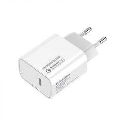   ColorWay Power Delivery Port USB Type-C (20W) V2 white (CW-CHS026PD-WT)