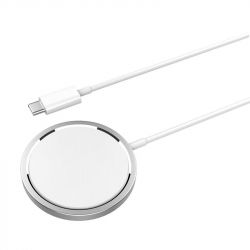 Зарядний пристрій бездротовой СolorWay MagSafe Charger 15W for iPhone (White) - Картинка 3