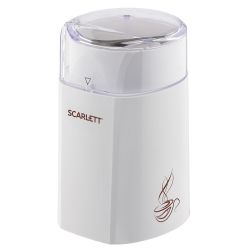Кофемолка Scarlett SC-CG44506 White, 160W, вместимость 60гр