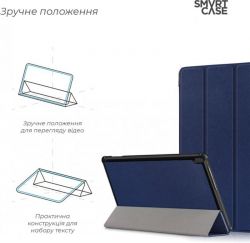- Armorstandart Smart Case  Lenovo Tab M10 Blue (ARM58615) -  4