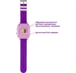    AmiGo GO005 4G WIFI Thermometer Purple -  7