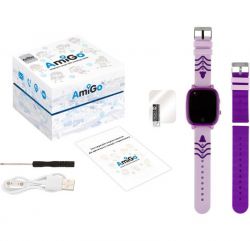  - AmiGo GO005 4G WIFI Thermometer Purple -  9