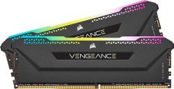 Модуль памяти DDR4 2x16GB/3600 Corsair Vengeance RGB Pro SL Black (CMH32GX4M2D3600C18) - Картинка 2