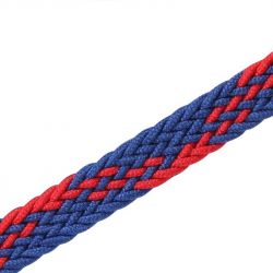 Ремінець BeCover Elastic Nylon Style для Xiaomi Mi Smart Band 5/Mi Smart Band 6 Size M Blue/White (706151) - Картинка 5