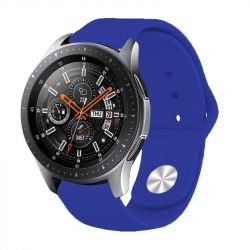 Силіконовий ремінець BeCover для Samsung Galaxy Watch 46mm/Watch 3 45mm/Gear S3 Classic/Gear S3 Frontier Dark-Blue (706314) - Картинка 4