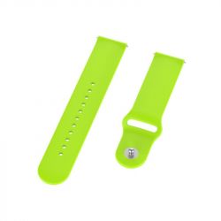 Силиконовый ремешок BeCover для Xiaomi iMi KW66/Mi Watch Color/Haylou LS01/LS02 Lime (706363) - Картинка 2