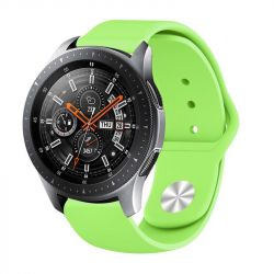 Силиконовый ремешок BeCover для Xiaomi iMi KW66/Mi Watch Color/Haylou LS01/LS02 Lime (706363) - Картинка 4