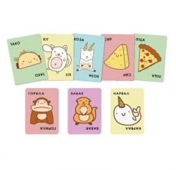 Настольная игра FeelIndigo Тако. Кіт. Коза. Сир. Піца (FI20032) - Картинка 2