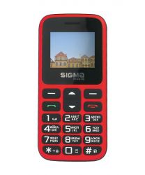   Sigma mobile Comfort 50 Hit 2020 Dual Sim Red (4827798120958)
