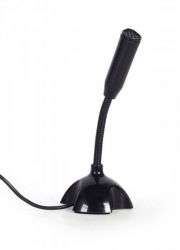 Мікрофон Gembird MIC-DU-02 USB-підключення, чорний колір