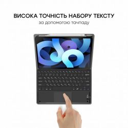 ����� �� �������� AirOn Premium iPad Air 4 10.9" Bluetooth keyboard touchpad (4822352781051) - �������� 8