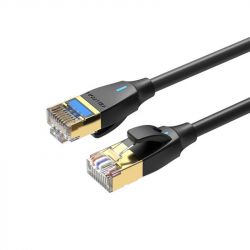 - Vention CAT 8 SFTP Ethernet Slim Type, 1.5 m, Black (IKIBG) -  1