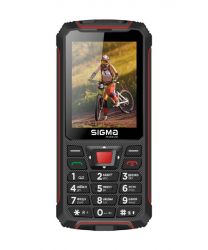   Sigma mobile X-treme PR68 Dual Sim Black/Red (4827798122129) -  1