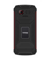   Sigma mobile X-treme PR68 Dual Sim Black/Red (4827798122129) -  2