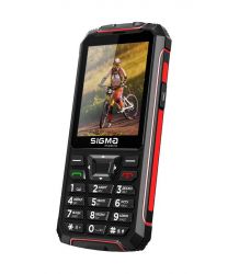   Sigma mobile X-treme PR68 Dual Sim Black/Red (4827798122129) -  3