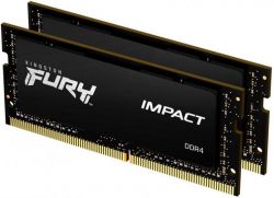  '   SoDIMM DDR4 64GB (2x32GB) 3200 MHz Fury Impact Kingston Fury (ex.HyperX) (KF432S20IBK2/64) -  2