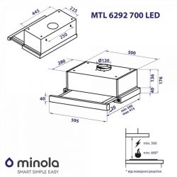  Minola MTL 6292 I 700 LED -  9