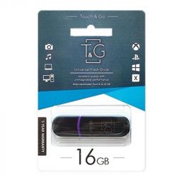 USB Flash Drive 16Gb T&G 012 Shorty series Black, TG012-16GBBK