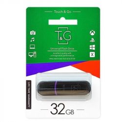 USB Flash Drive 32Gb T&G 012 Shorty series Black, TG012-32GBBK
