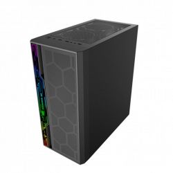 Корпус 2E Gaming SPERO (G2052), Black, без БП, Mid Tower, для ATX / Micro ATX / mini-ITX, 1x120 ARGB Fan, боковая панель из закаленного стекла (2E-G2052) - Картинка 2