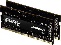 SO-DIMM 2x16GB/2666 DDR4 Kingston Fury Impact (KF426S16IBK2/32) -  2