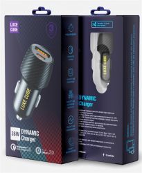 ������������ �������� ������� Luxe Cube 36W (2USB�3A) Black (4446689880957) - �������� 3