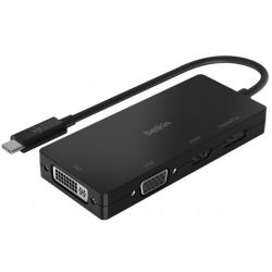  USB Type-C Belkin HDMI, VGA, DVI, DisplayPort Black (AVC003BTBK) -  1