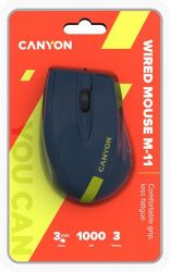  Canyon CNE-CMS11BY Blue/Yellow USB -  5