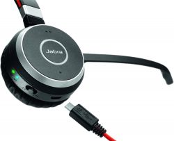 Bluetooth- Jabra Evolve 65 MS Mono Black (6593-823-309) -  5