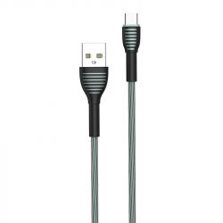  USB - USB Type-C 1  ColorWay Grey, 3A (CW-CBUC041-GR)