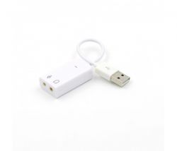 Звуковая карта Voltronic USB-sound card (5.1) 3D sound White (YT-SC-5.1/W/03351)