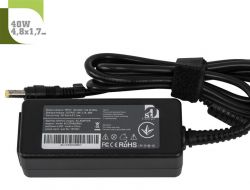 Блок живлення 1stCharger для ноутбуків Asus 40W 19V 2.1A 2.5x0.7 силовий кабель Retail BOX (AC1STAS40WD3) - Картинка 2